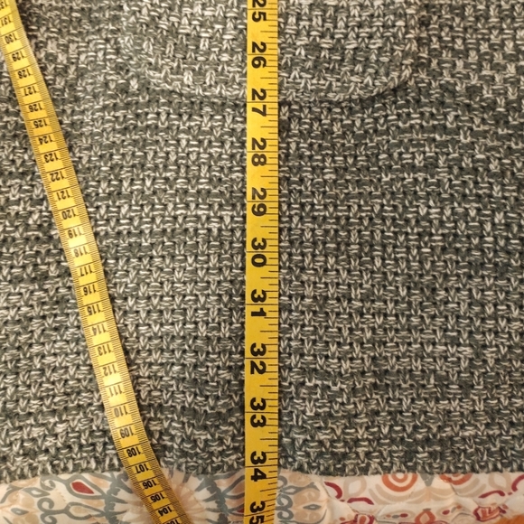 NAVY Long Vest Duster Length - Picture 7 of 7